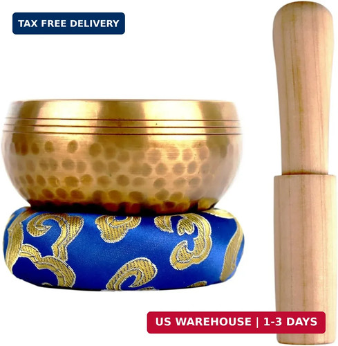 Tibetan singing bowl set - tibetan,
