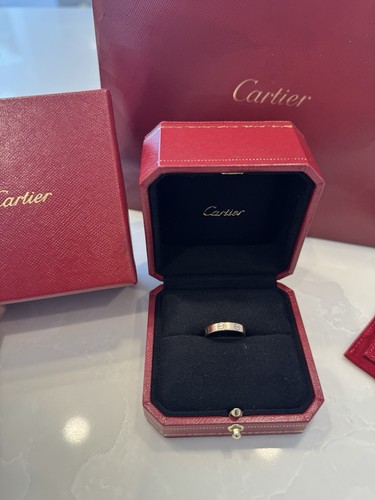 Cartier love ring 18ct rose - ring,