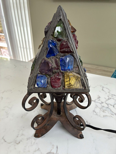 Peter marsh rock glass lamp - marsh,