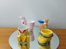 4 x Vintage Novelty Egg Cups