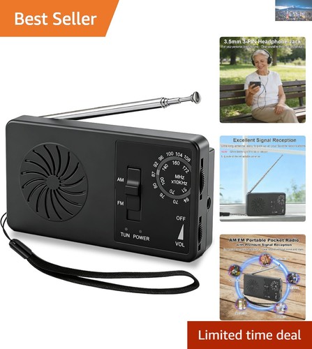 Versatile pocket radio with - radio,