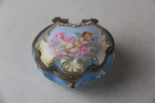 Sevres porcelain kidney shaped - sevres,