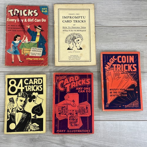 Lot card coin magic - 5, &
