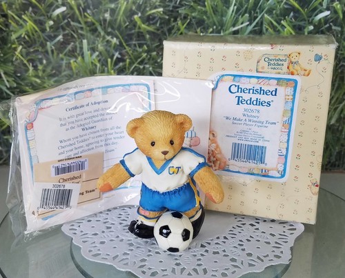 Cherished teddies bear - teddies,