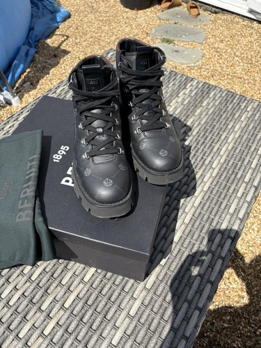 Berluti black tdm leather - berluti,