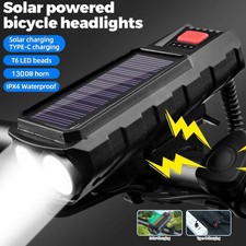 Solar Powered&USB Rechargeable