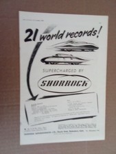 ADVERTISEMENT - MG AUSTIN HEALEY SHORROCK SPEED RECORD AD AD AUTOCAR 16 OCT 1959