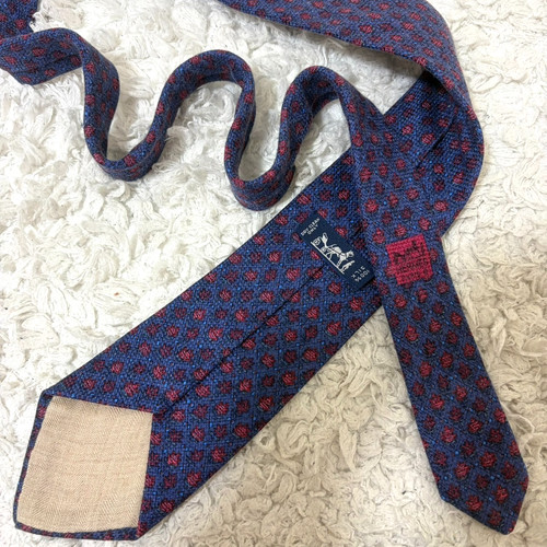 Hermes silk thick - silk, necktie