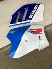 Suzuki GSXR1100 L  year 1990 RHS fairing,  Upper & lower, Blue/White,  Excellent