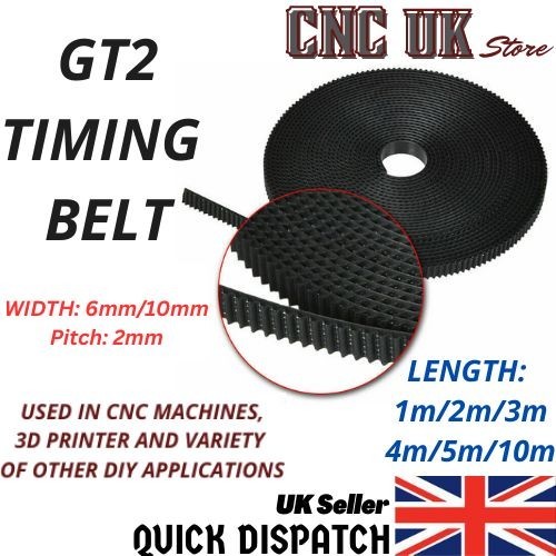 Gt2 6mm 10mm belt width - 6mm,