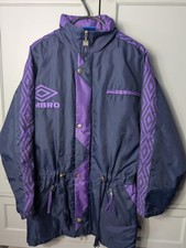 Umbro Managers Coat Size Large