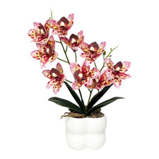 35cm Lifelike Pink Cymbidium