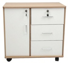 3 Drawer Mobile File Cabinet