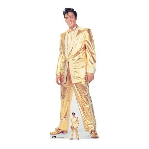 Elvis gold suit lifesize - suit,