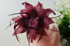 Elegant Flower Feather