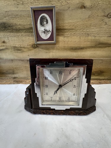 Antique art deco - art, clock