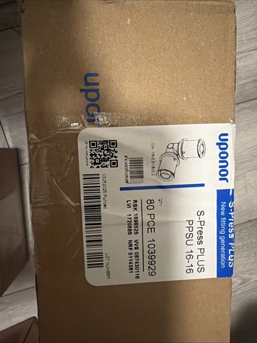 Uponor press plus ppsu - uponor, s-press