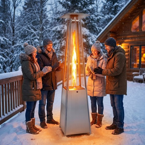 Pyramid gas patio - pyramid, heater