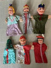 Vintage Punch and Judy puppets