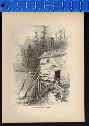 Old mill reemss creek water - mill,