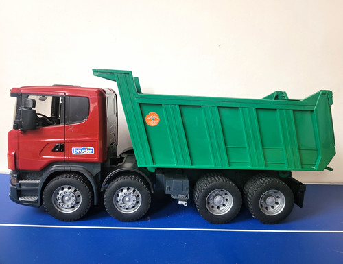 Bruder scania dump truck - bruder,