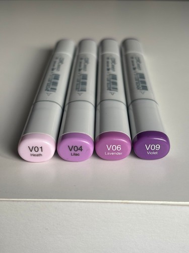 Copic sketch lavender - ​copic, &