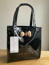 Ted Baker  Black tote shopper bag new genuine with tags