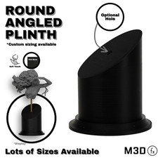 Miniature Scale Figure Model Display Plinth, Bust, Diorama, Base, 40k,Warhammer