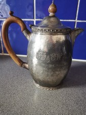 R. R Sheffield Vintage Silver Plated Tea Pot.