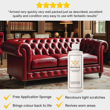 250ml Oxblood Red Chesterfield