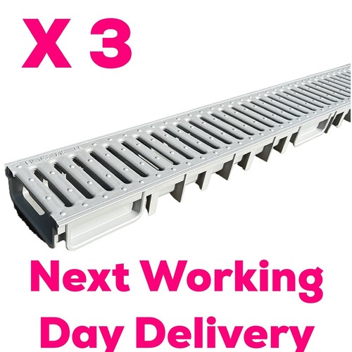 Shallow drainage channel 1m - shallow,