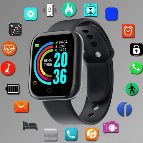 Smart watch men women fitness - watch,