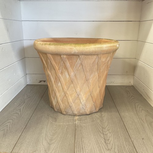 Large vintage terracotta pot - x-large,