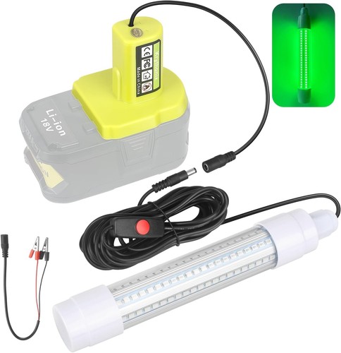 Underwater green fishing light - green,