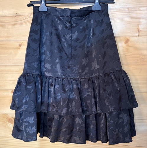 Black moiré authentic 80s 90s - black,