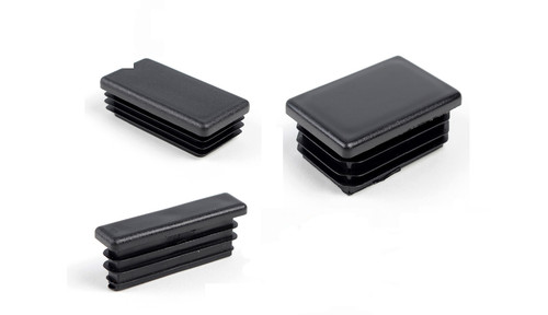 Rectangle plastic black - rectangle,