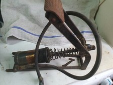 vintage car tyre pump