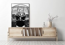 Tupac middle finger poster