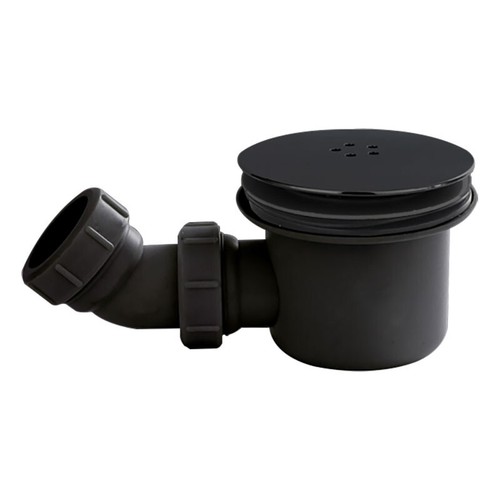 90mm matt black mega flow - 90mm,