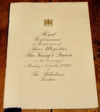 ROYAL COMMAND PERFORMANCE