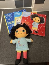 CBeebies Moon And Me Book Bundle With Talking Pepi Nana Soft Toy Doll
