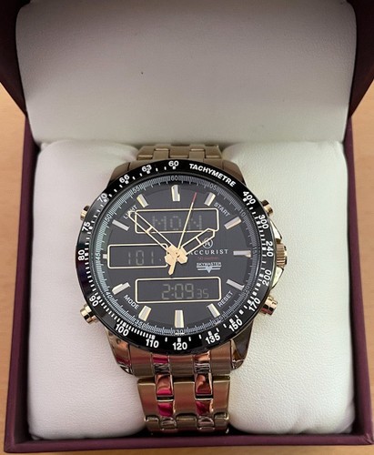 Accurist skymaster gold - skymaster,