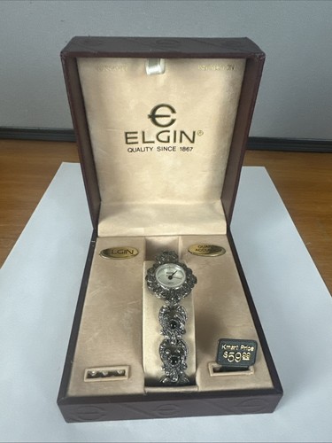 Vintage elgin marcasite - vintage,