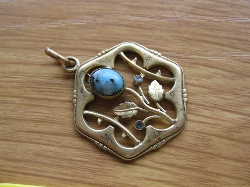 Antique victorian rolled - victorian, gold
