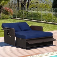 COSTWAY 2 IN 1 Patio Rattan