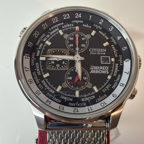 Citizen red arrows - arrows, chronograph