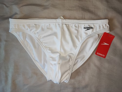 Speedo men white solid - men's,