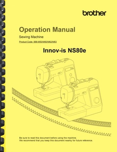 Brother innov innovis ns80e - brother,