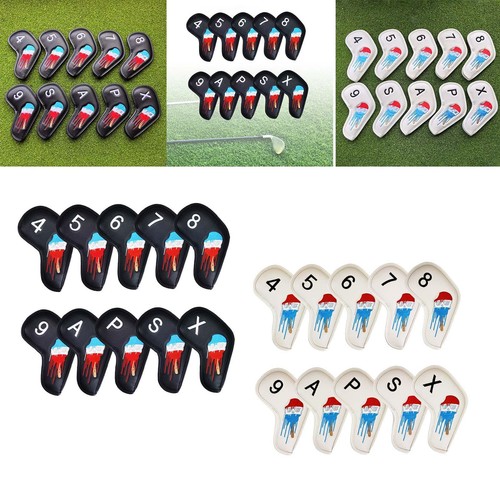 10pcs golf iron head covers - 10pcs,
