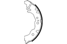 Mintex Rear Brake Shoe Set For